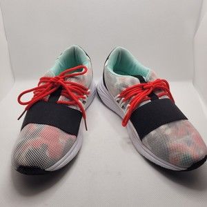 Tinstree Lace Up Mesh Multicolored Sneakers Shoes Kids Junior Size 6